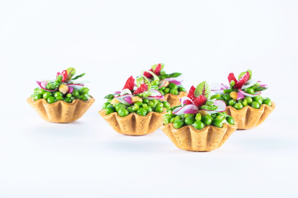 Les tartelettes végétales, une version salée d’un dessert habituellement fruité.