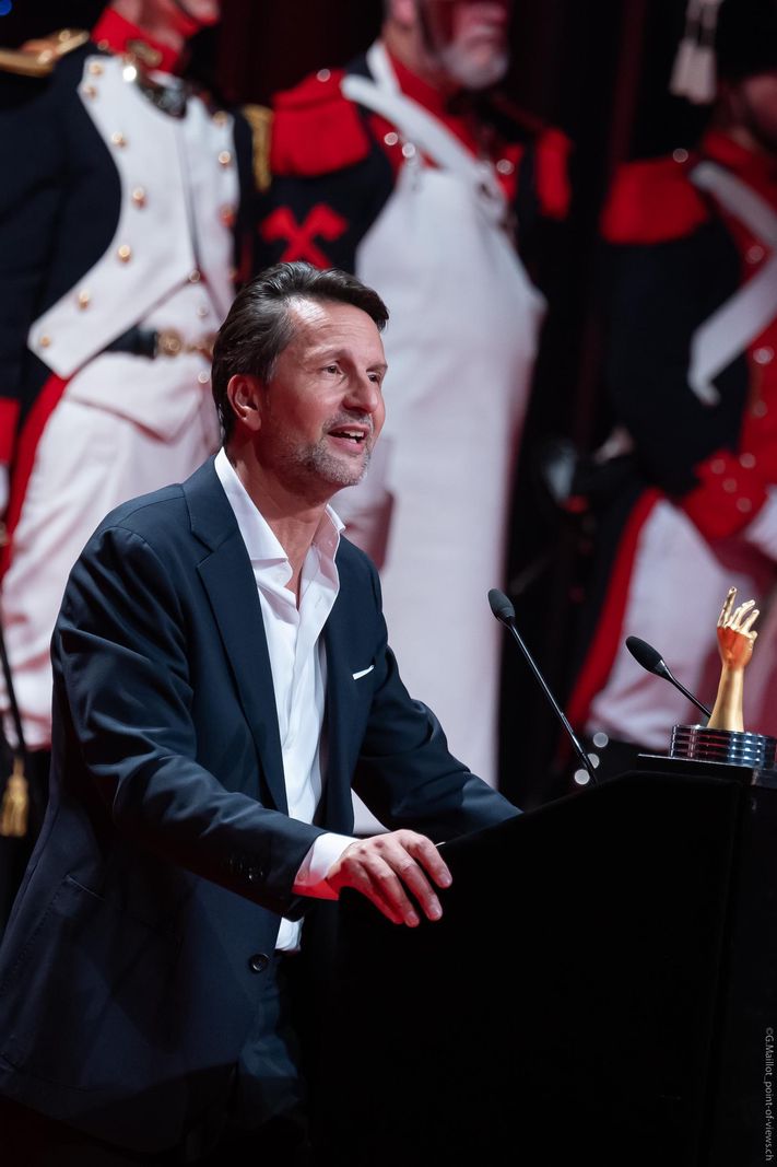 Maximilian Büsser, fondateur et CEO de MB & F, lauréat de l’Aiguille d’Or 2022.