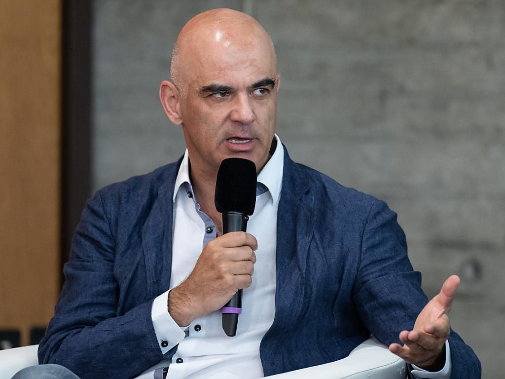 Lors de son discours à Lucerne, Alain Berset a plaidé en faveur d'un retour à la culture du dialogue en Suisse (archives).