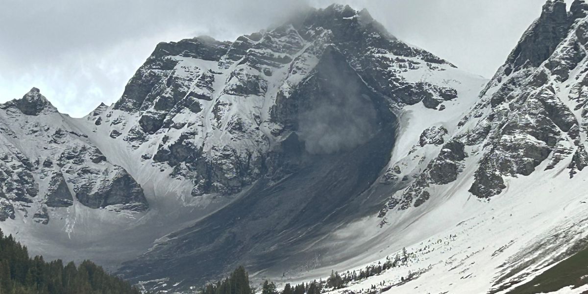 Rockfall in Diemtigtal: Rock and Debris Avalanche Hits Diemtigen Valley