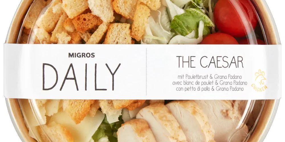 Migros recalls salads with raw chicken