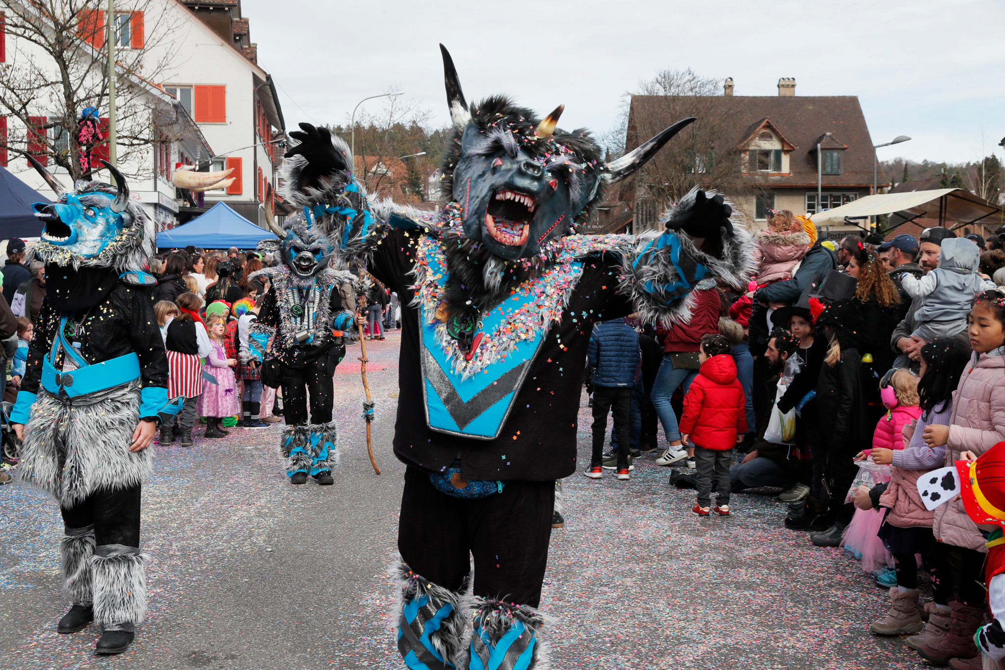 Fasnacht in Bassersdorf
Minotauren Maskengruppe Phoenix Bassersdorf

Sibylle Meier (sim)