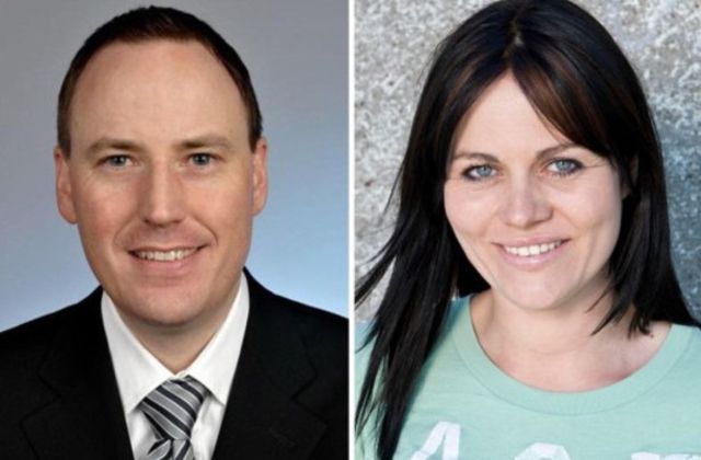 La députée verte zougoise Jolanda Spiess-Hegglin (à droite) accuse l'UDC Markus Hürlimann d'avoir abusé d'elle.