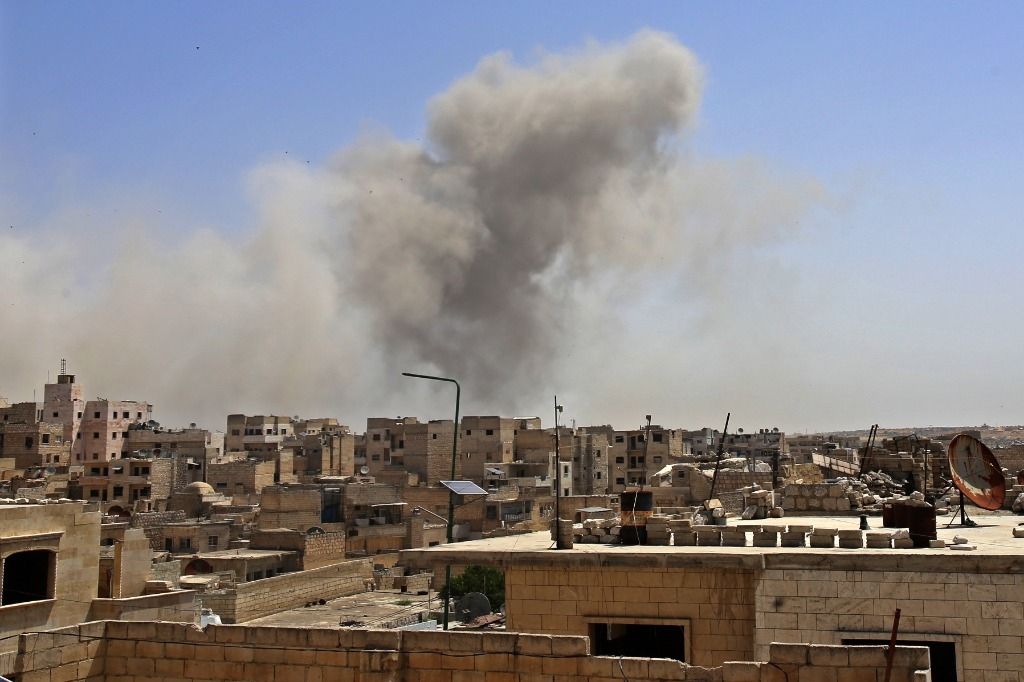 Selon le Kremlin, seuls les «terroristes» sont visés