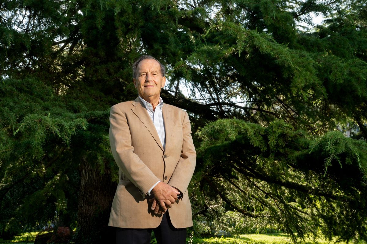 Suisse, Genève, le 8 juillet 2024. Portrait de Francis Waldvogel