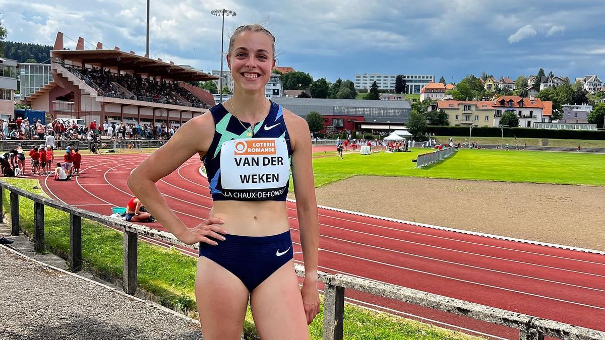 Athlétisme Van der Weken bat deux fois le record du Luxembourg L