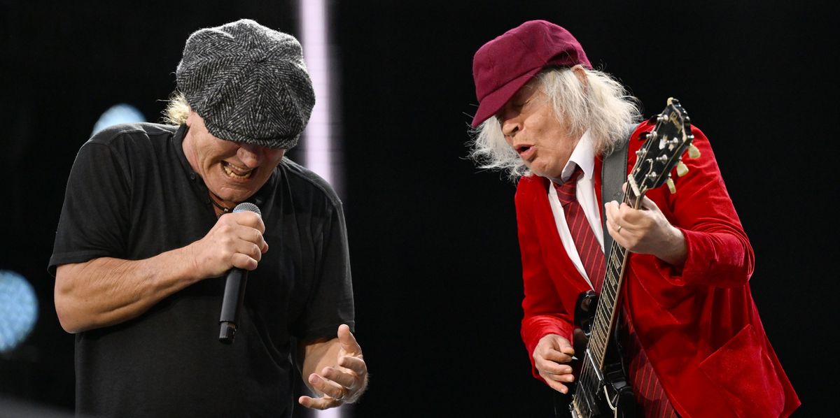 De retour au micro, Brian Johnson a conquis le Letzigrund. Mais même pour le gratteux Angus Young, de 7 ans son cadet, le poids des années de service se fait largement sentir.