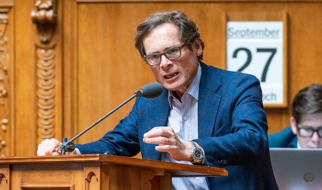 Roger Köppel ist noch bis am Sonntag Nationalrat für die SVP. 