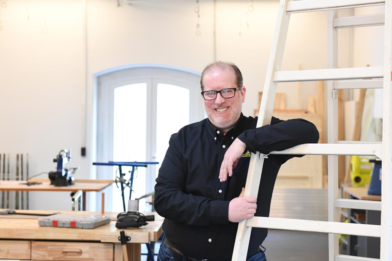 Claudio Gugliotta hat sich mit «Deine Hobby-Werkstatt» den Traum von der Selbstständigkeit erfüllt.