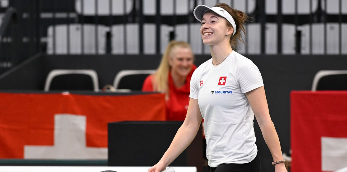TennisSpielerin aus Thun Valentina Ryser im BJKCupTeam Berner Zeitung
