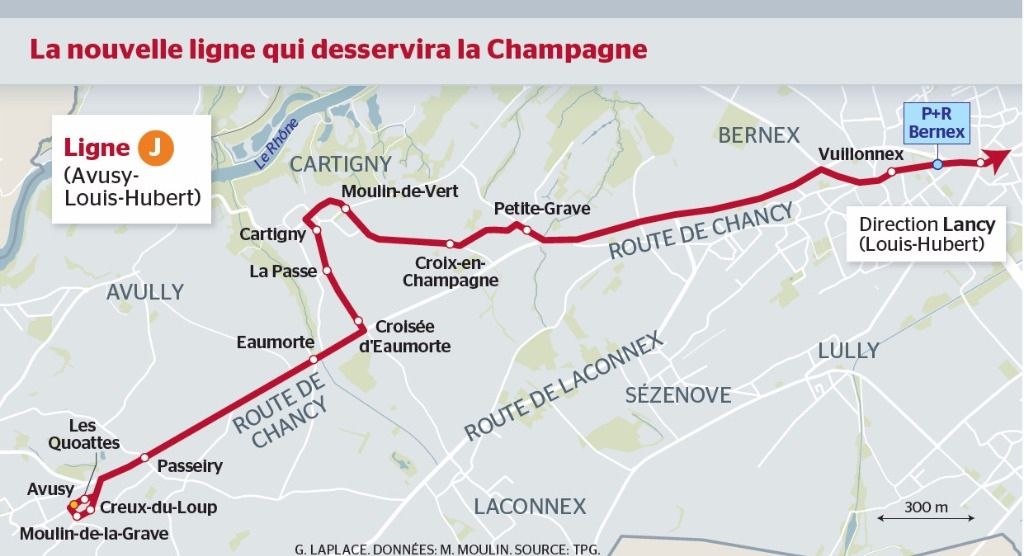 Les villages de la Champagne réorganisent leurs lignes de transports publics