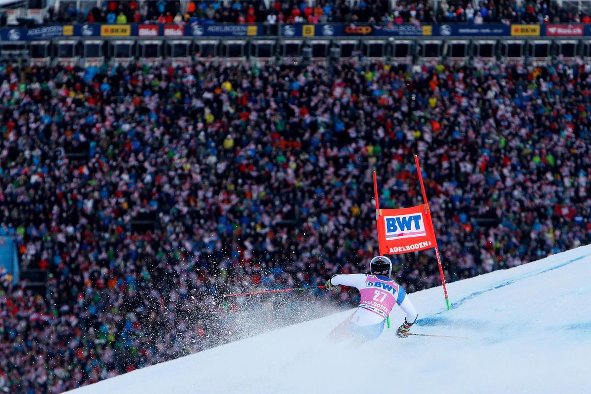 Même s’il avoue que la présence du public n’a pas d’influence sur sa course, Marco Odermatt se réjouit du retour de cette foule si unique.