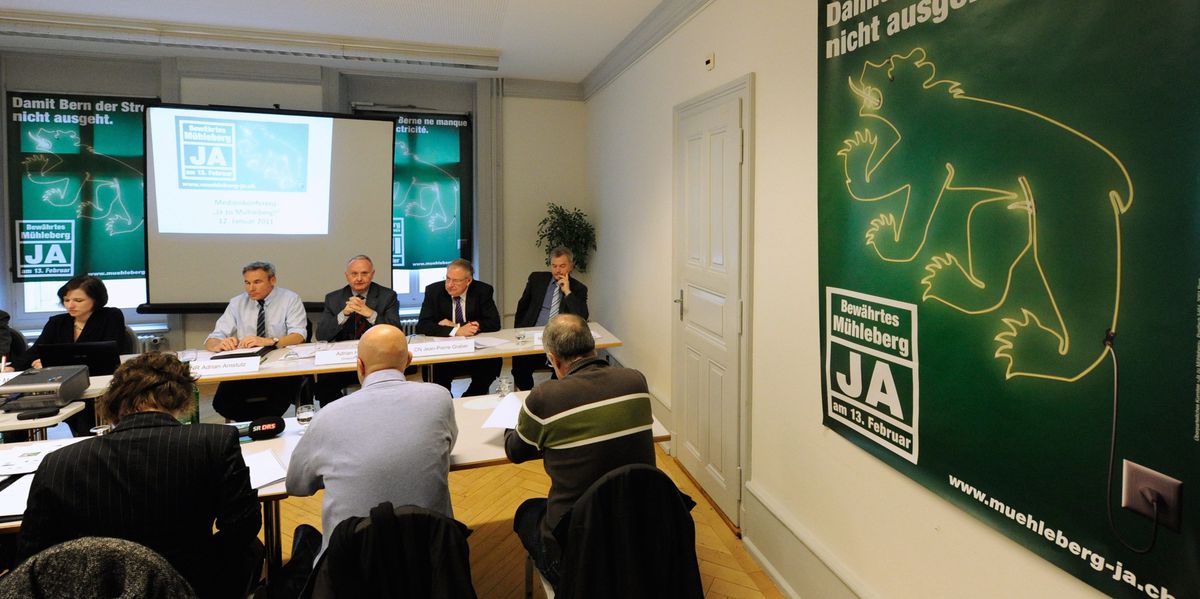 Mühleberg Nuclear Power Plant: How Bern narrowly said yes in 2011 - | and ...