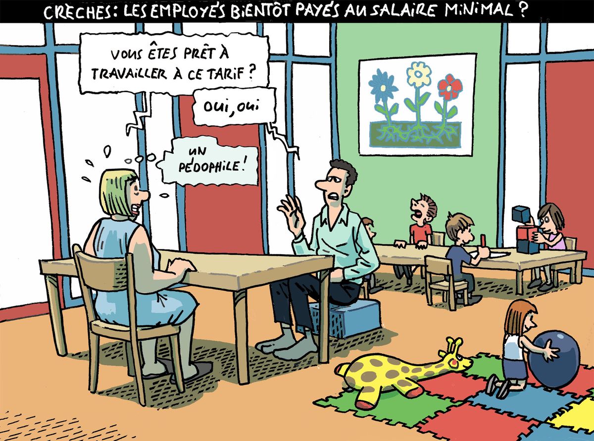 Crèches: les employés bientôt payés au salaire minimal?