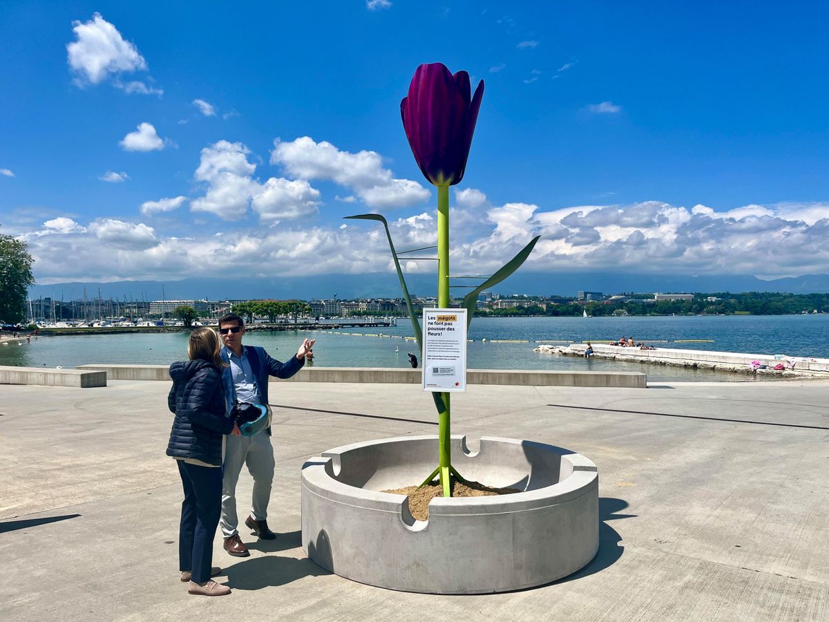 Plus de 200’000 mégots à Genève, la Ville réagit