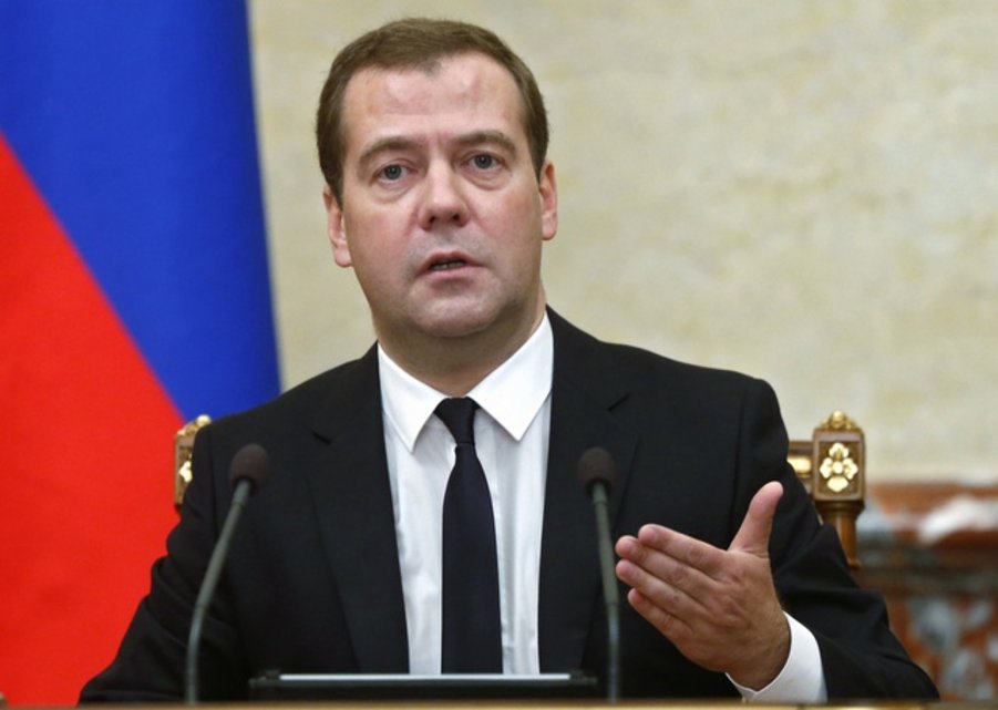 Le Premier ministre russe, Dmitri Medvedev, a mis en garde l'UE contre de nouvelles sanctions. (8 septembre 2014)