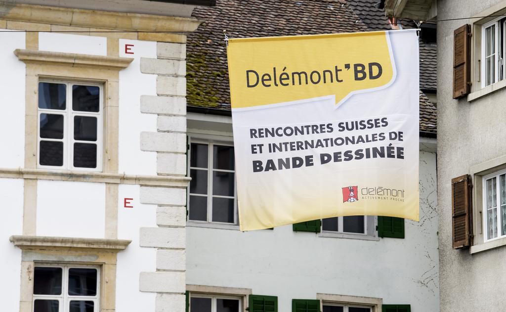 «Delémont'BD hors les murs» se déroulera du 16 au 23 juin en  Suisse romande et à Bâle.