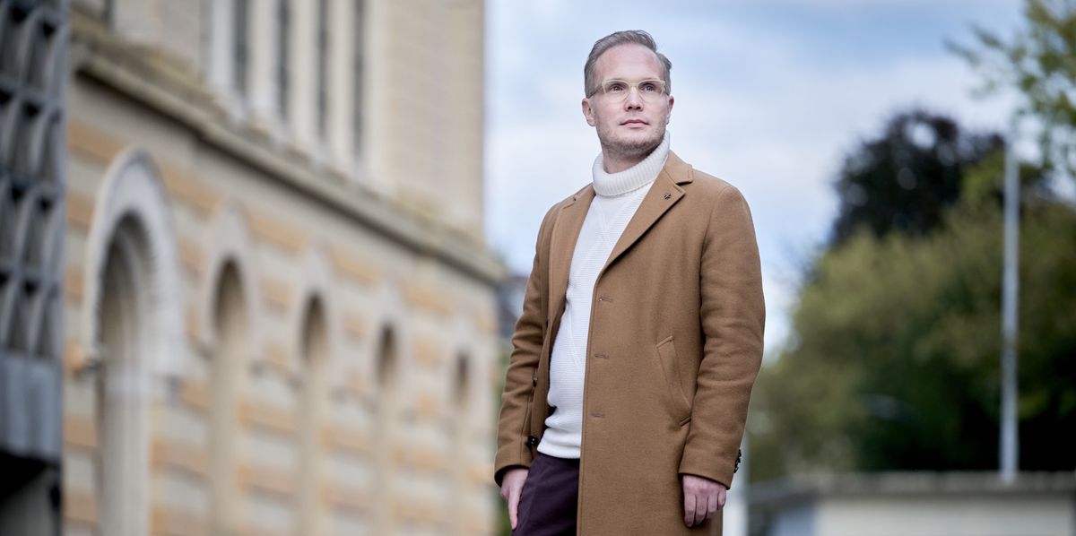 Michel Ronen, Co-Präsident der jüdischen Gemeinde Bern, organisiert einen Gedenkanlass.