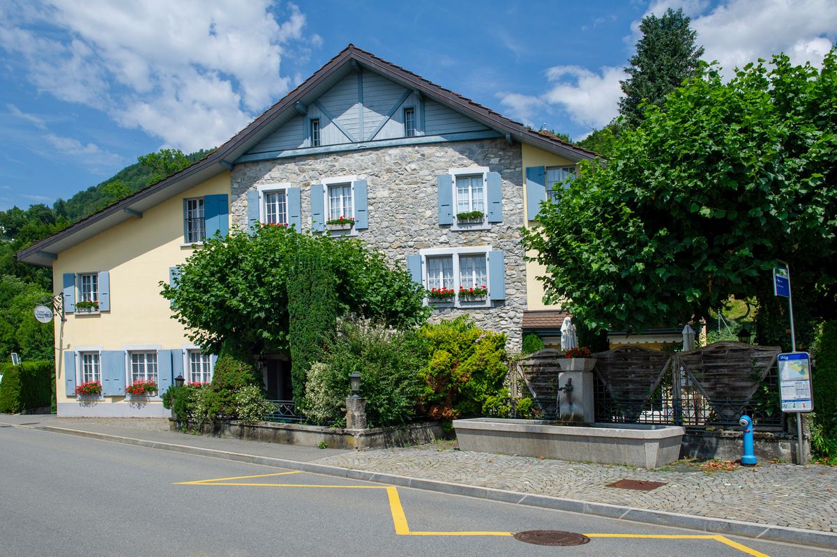 Brent, le 27.07.2021. Fermeture du restaurant Pont du Brent L'amertume des proprietaires du Pont du Brent apres le depart annonce de Decotterd pour Glion. VANESSA CARDOSO/ 24HEURES.