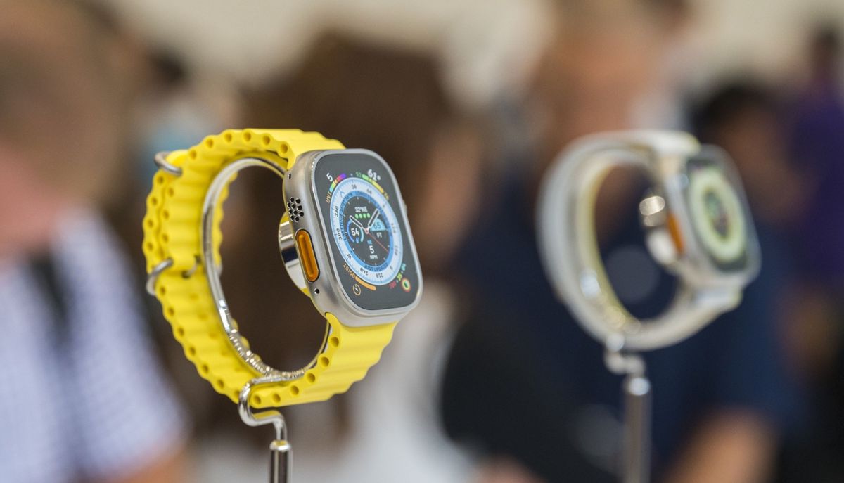 Eine aktuelle Apple Watch Ultra. Künftige Versionen könnten mit Displaytechnologie von AMS Osram ausgestattet sein – verzögern sich aber vermutlich.