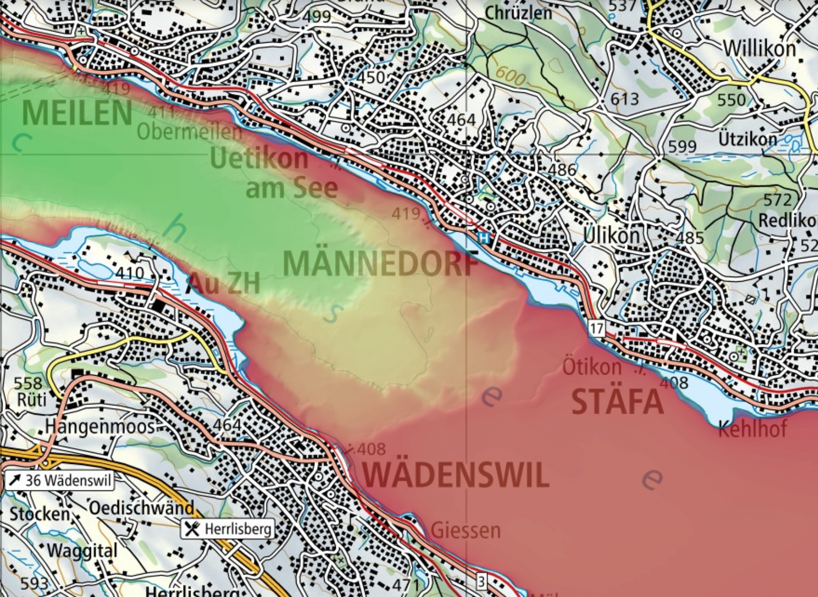 Was die Zürichsee-Karte der Erdbebenforscher offenbart