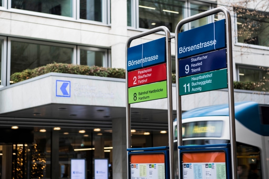 Eine neue Haltestelle für Zürichs Bankenviertel