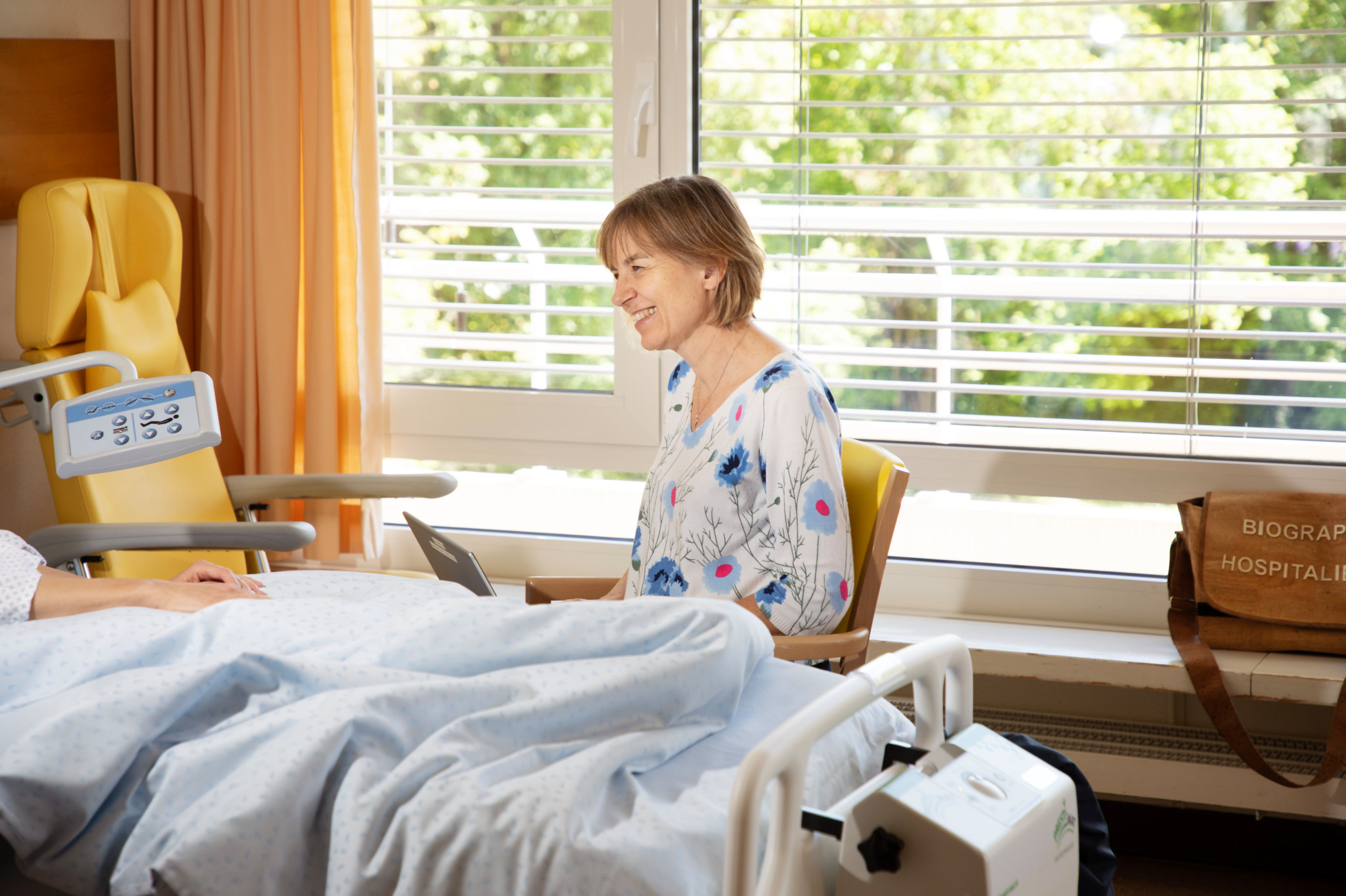 Hug Fin HUG: une biographe hospitalière accompagne les patients en fin de vie
