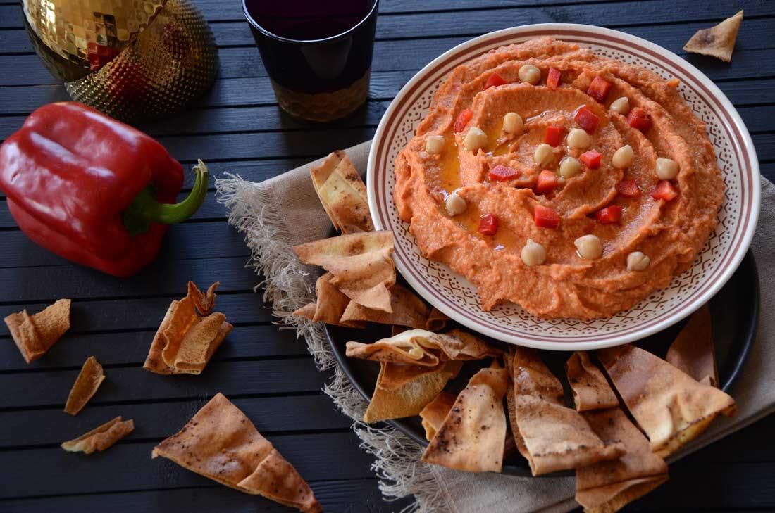 Mon houmous devient tout rouge