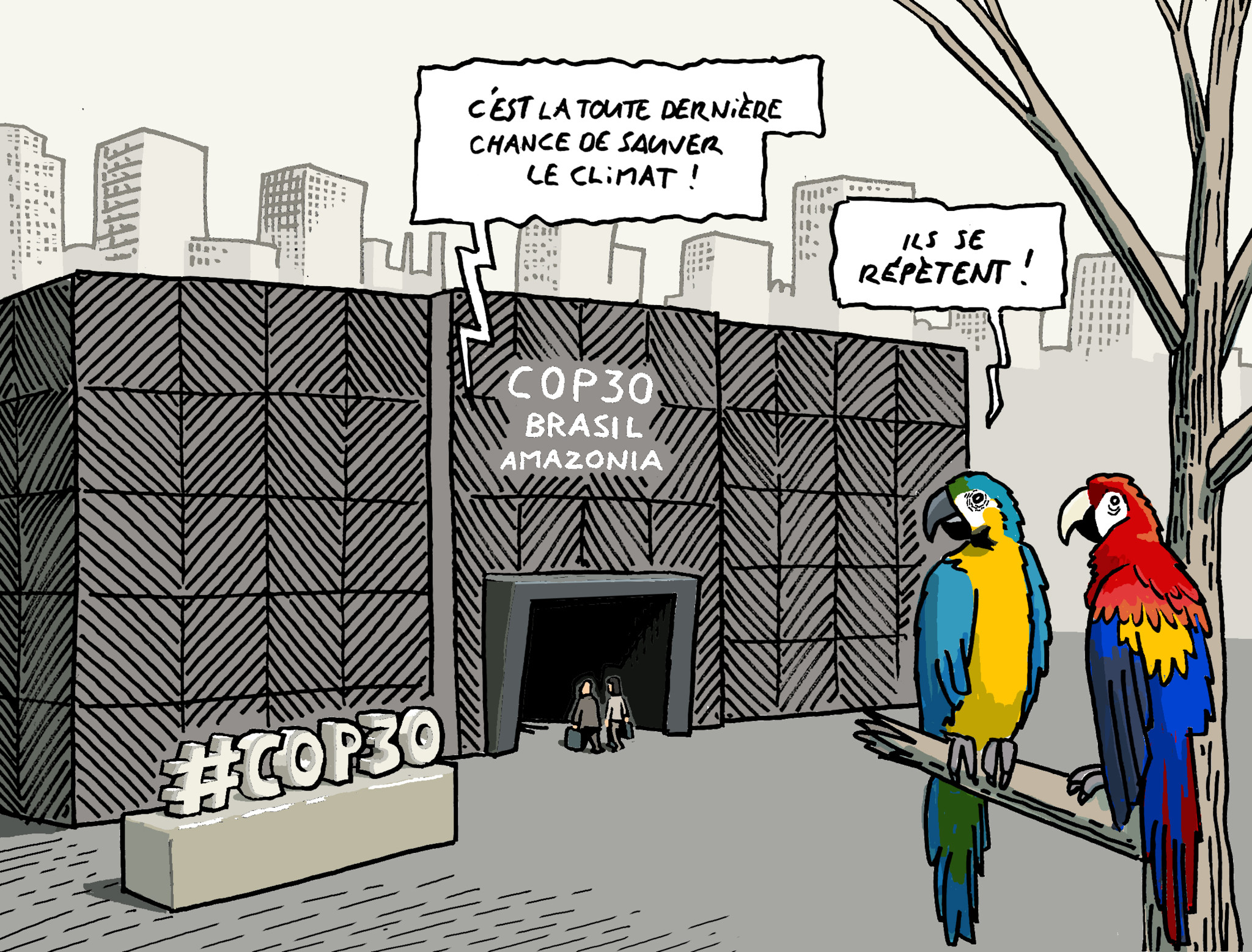 Dessin du 11 novembre: COP30 à Belém