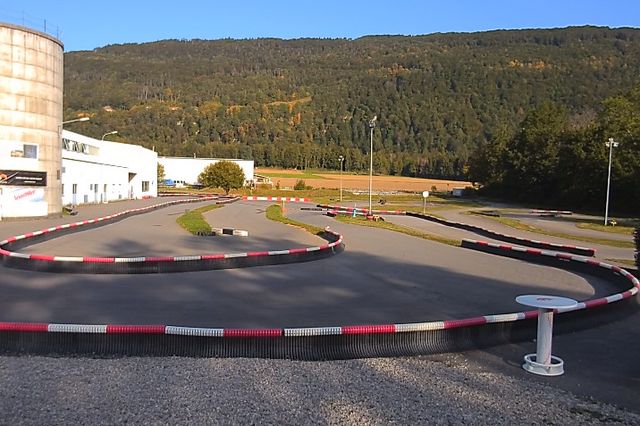 Les locaux du karting de Vuiteboeuf ont dû être fermés dimanche en fin d'après-midi.