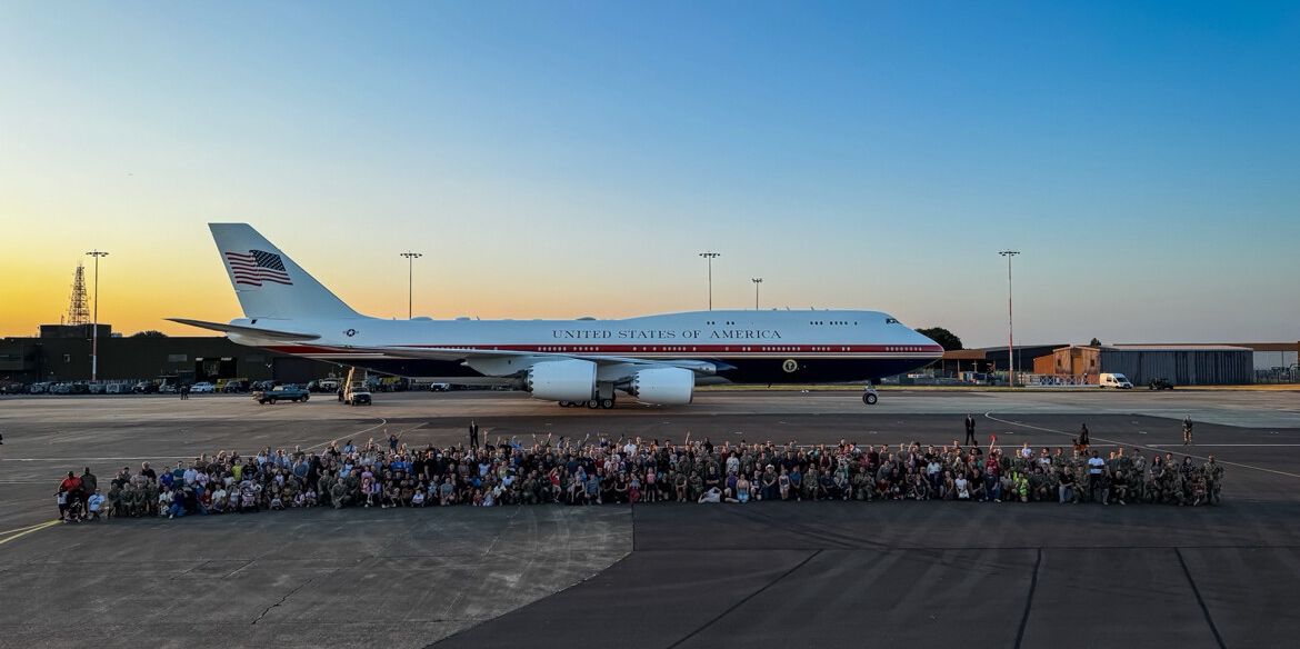 Trump fliegt wieder mit der alten Air Force One
