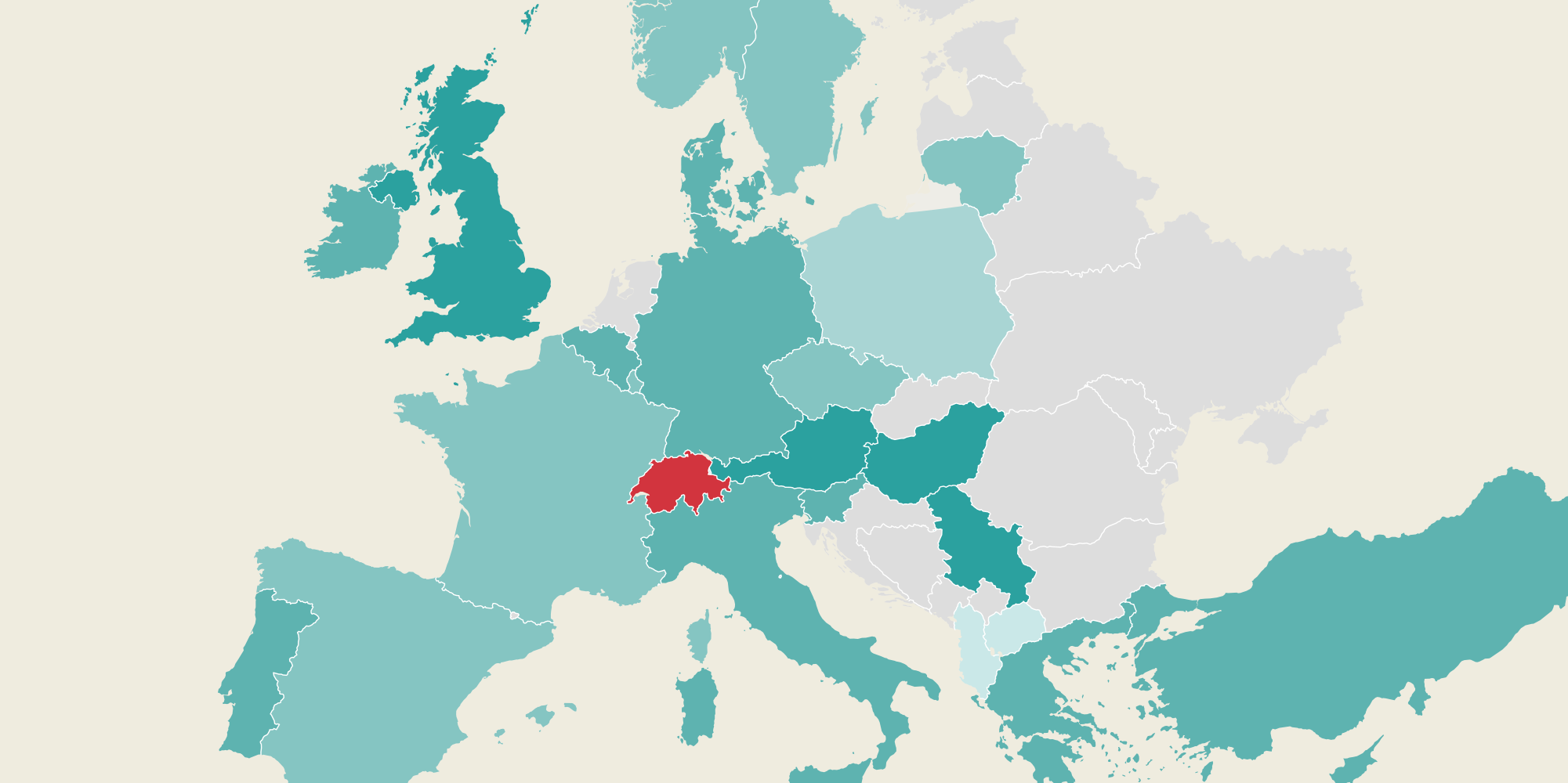 Die Schweiz hat die tiefste Booster-Quote in Westeuropa