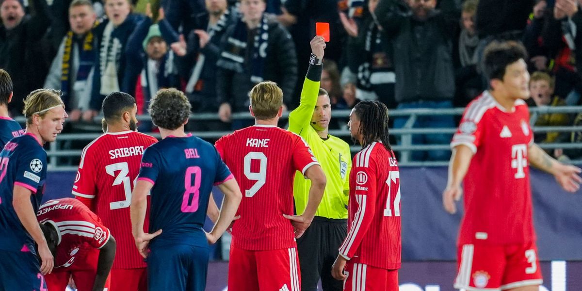 Bayern München: 3:3 in Stavanger nach Olise-Platzverweis