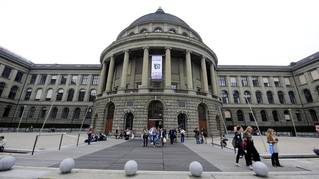 Die ETH kriegt Bestnoten: Hauptgebäude in Zürich. Foto: Keystone