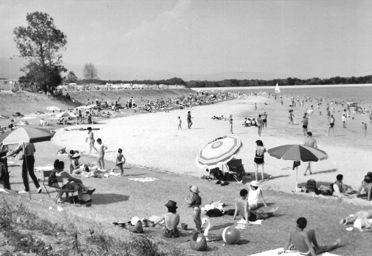 Il y a 60 ans, Divonne se voyait dotée d’un lac de plaisance