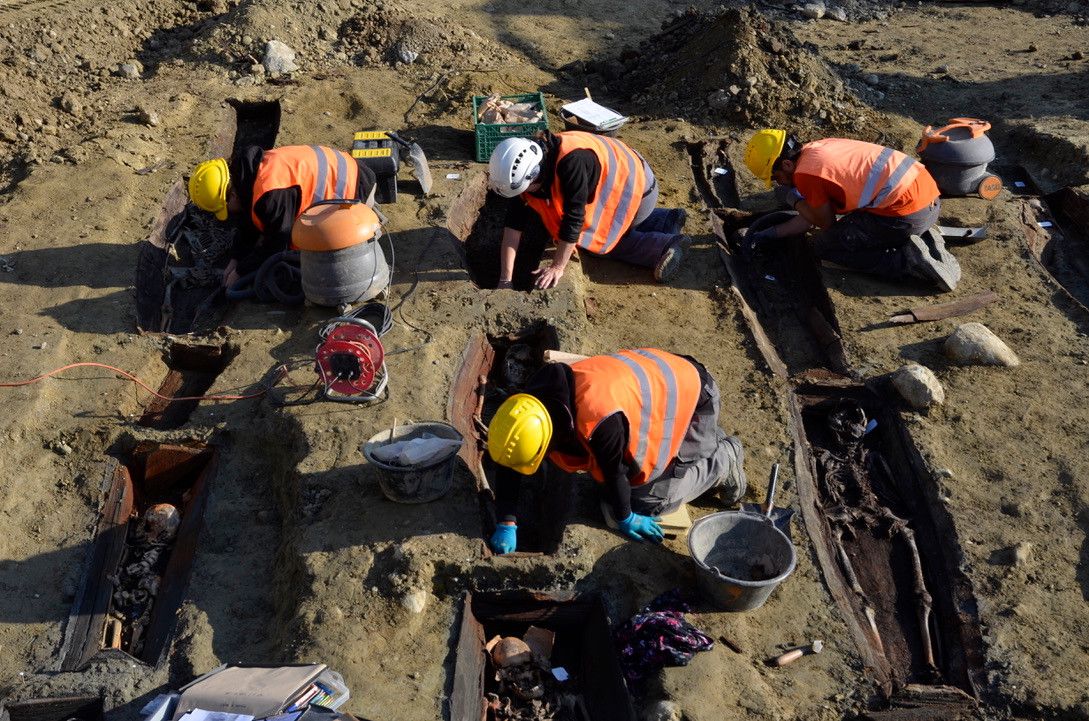 Ces cimetières oubliés qui refont surface au gré des fouilles