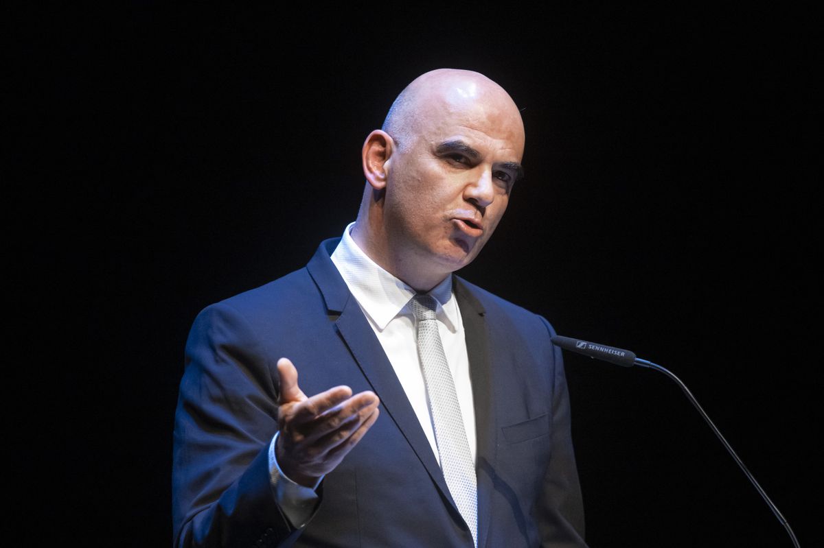 Berset und das Gesundheitswesen Das Publikum lacht über Bersets Witz