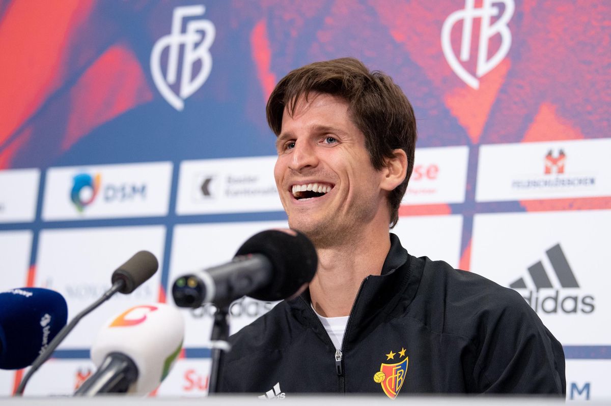 08.10.2020; Basel; Fussball Super League - Medienkonferenz FC Basel - Vorstellung Timm Klose;
Timm Klose (Basel) 
(Claudio de Capitani/freshfocus)