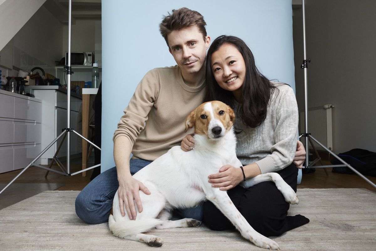 Clarissa et Sven avec Stitch.       