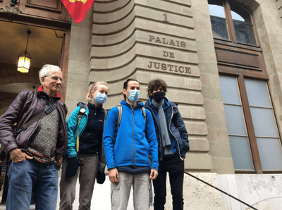 Retour au tribunal pour l’activiste du climat qui s’en était pris à une banque