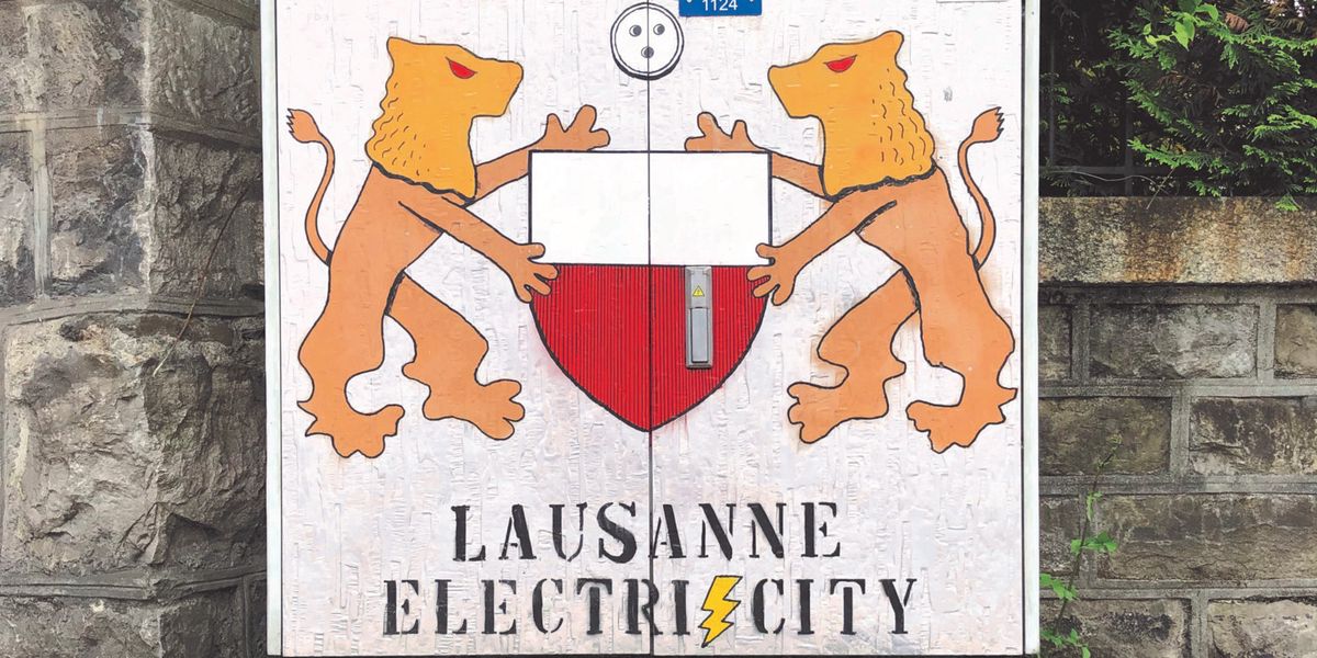 Un livre met en lumière les armoires électriques de Lausanne