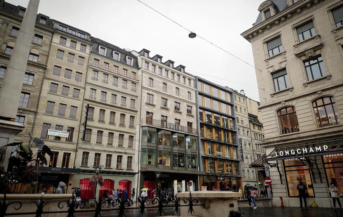 Les secteurs du centre de Genève sont passés de 650 francs par m2 en 2019 à 1000 francs par m2 en 2023.