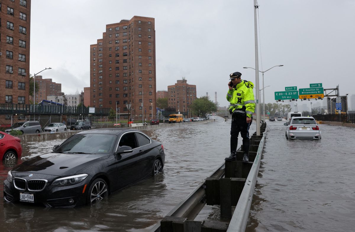 New York Declares State of Emergency Heavy Rainfall Causes Flooding