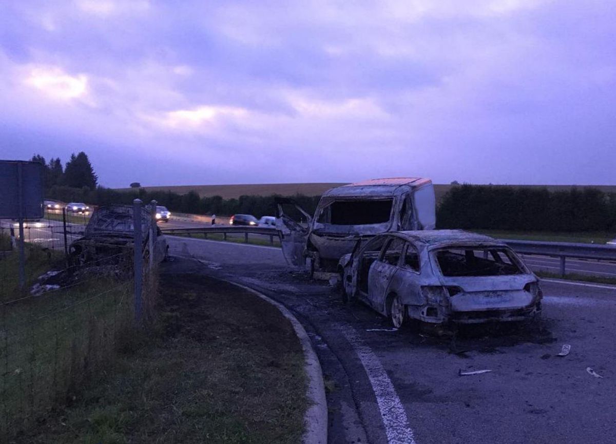 Les fourgons de transports de fonds sont la cible depuis plusieurs années des malfaiteurs lyonnais, comme ici dans le canton de Vaud en août 2019. 