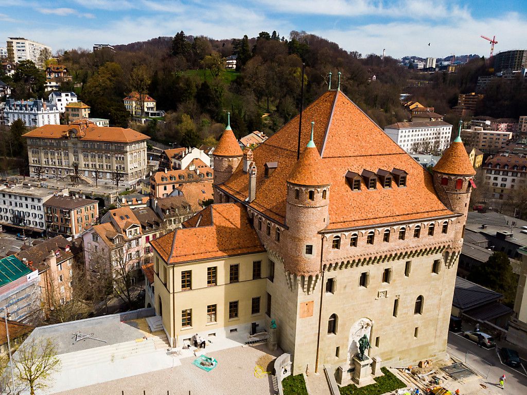 Le Conseil d'Etat vaudois, qui siège au Château Saint-Maire, devra communiquer sa liste des risques financiers (archives).
