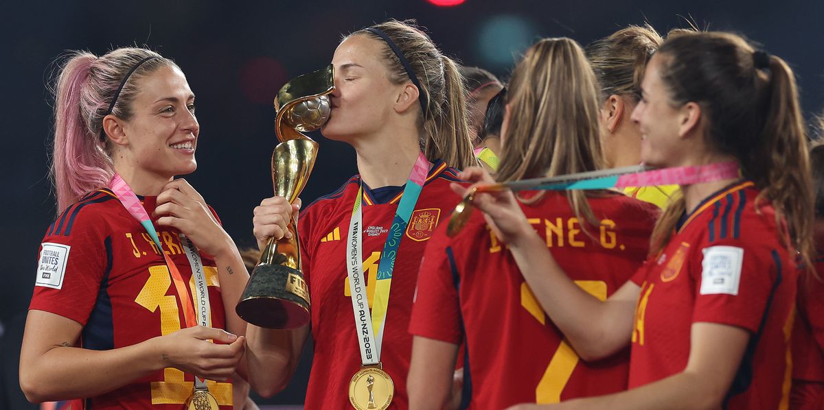 Nach dem Gewinn des WM-Titels am 20. August war die Freude noch gross bei den Spanierinnnen.