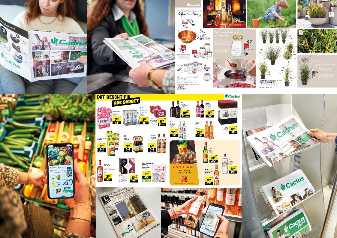 Au Luxembourg: Cactus veut verdir sa communication - L'essentiel