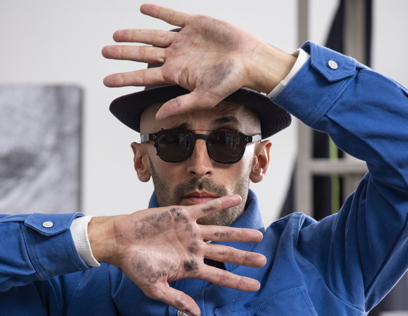 L’artiste français JR.