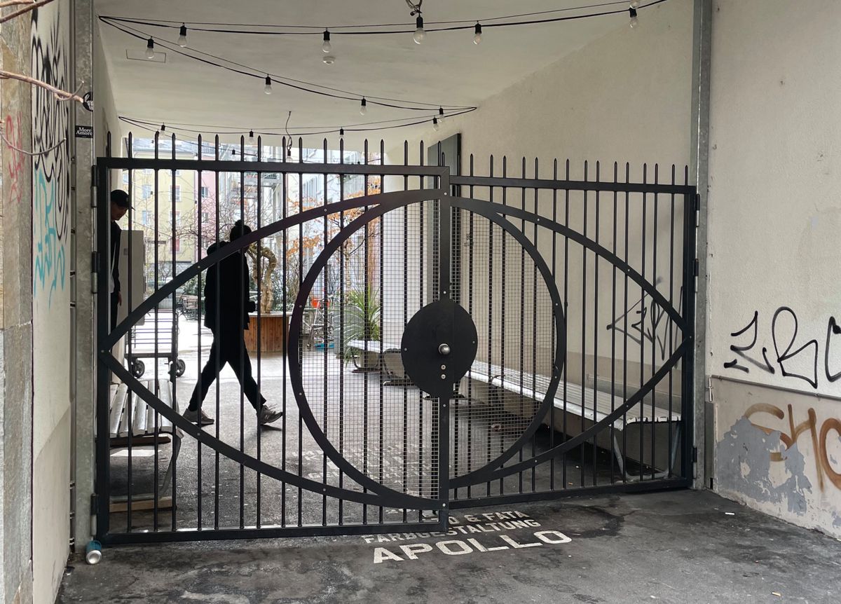 Spezielle Tore in Zürich Das Tor zum Paradies befindet sich im