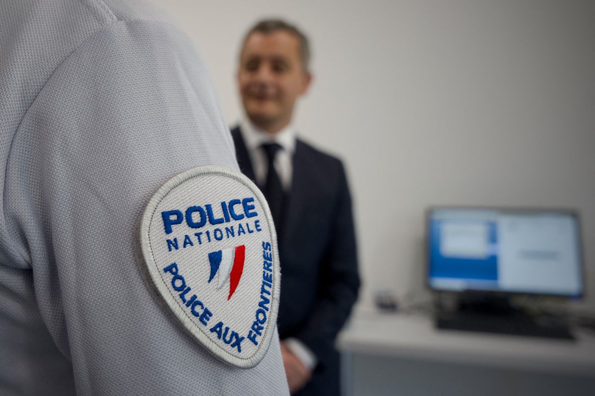 Gérald Darmanin a félicité la police de Rouen.